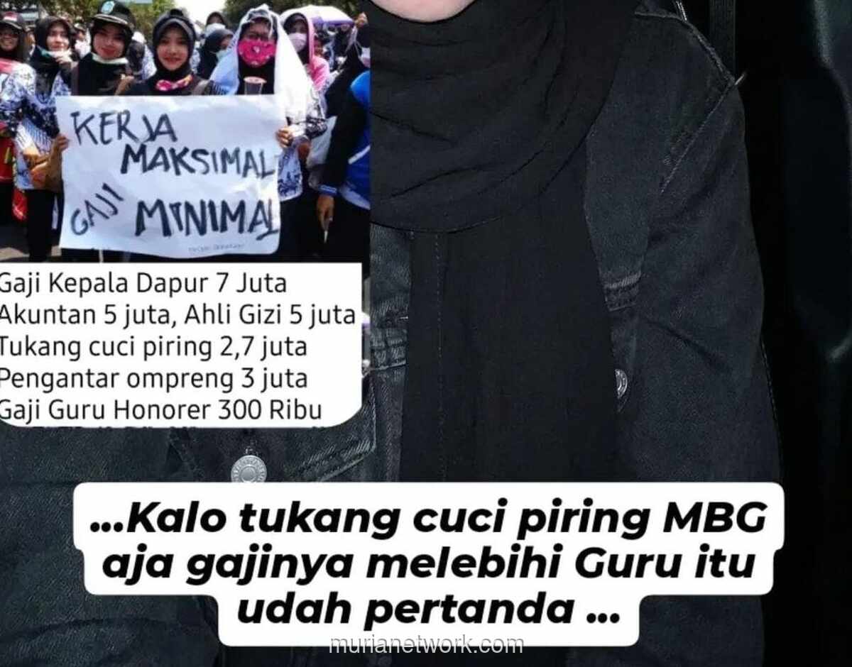 Gaji Guru Kalah dari Tukang Cuci Piring: Prioritas Negara yang Tumpul