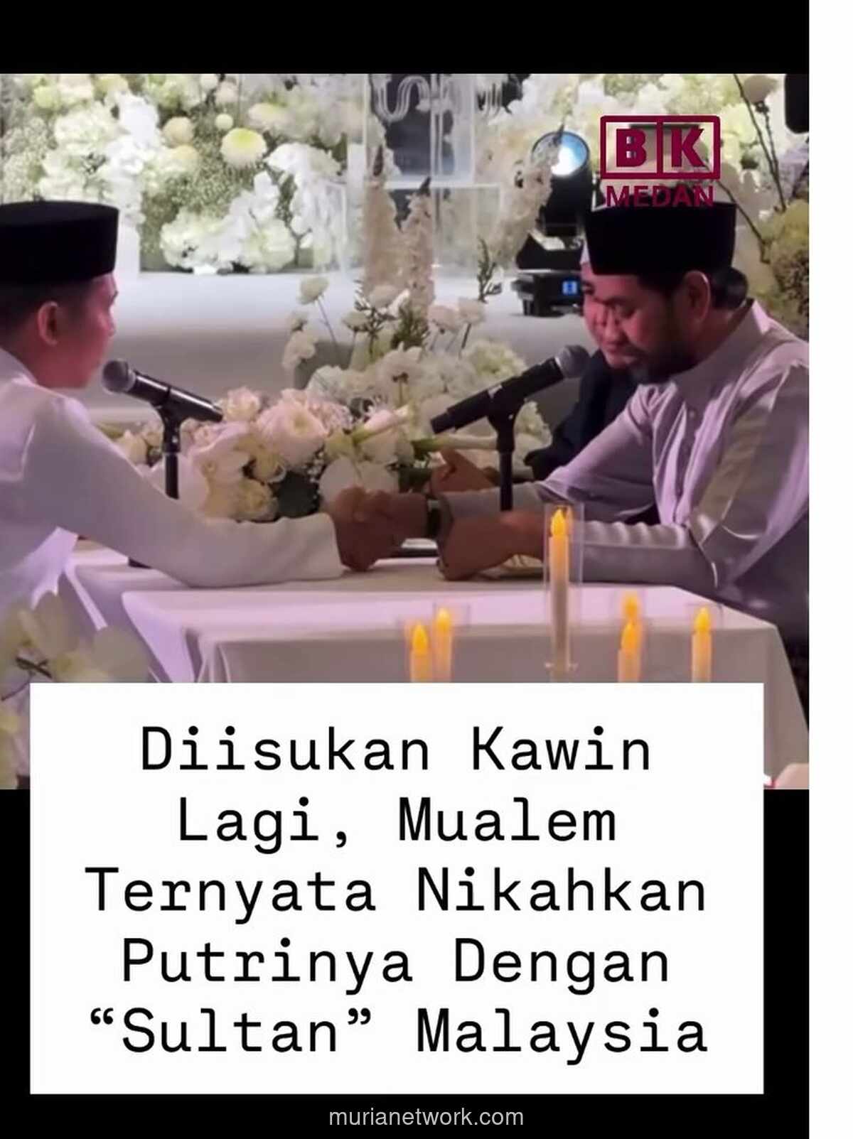 Heboh Nikah Lagi, Ternyata Mualem Cuma Menikahkan Putrinya