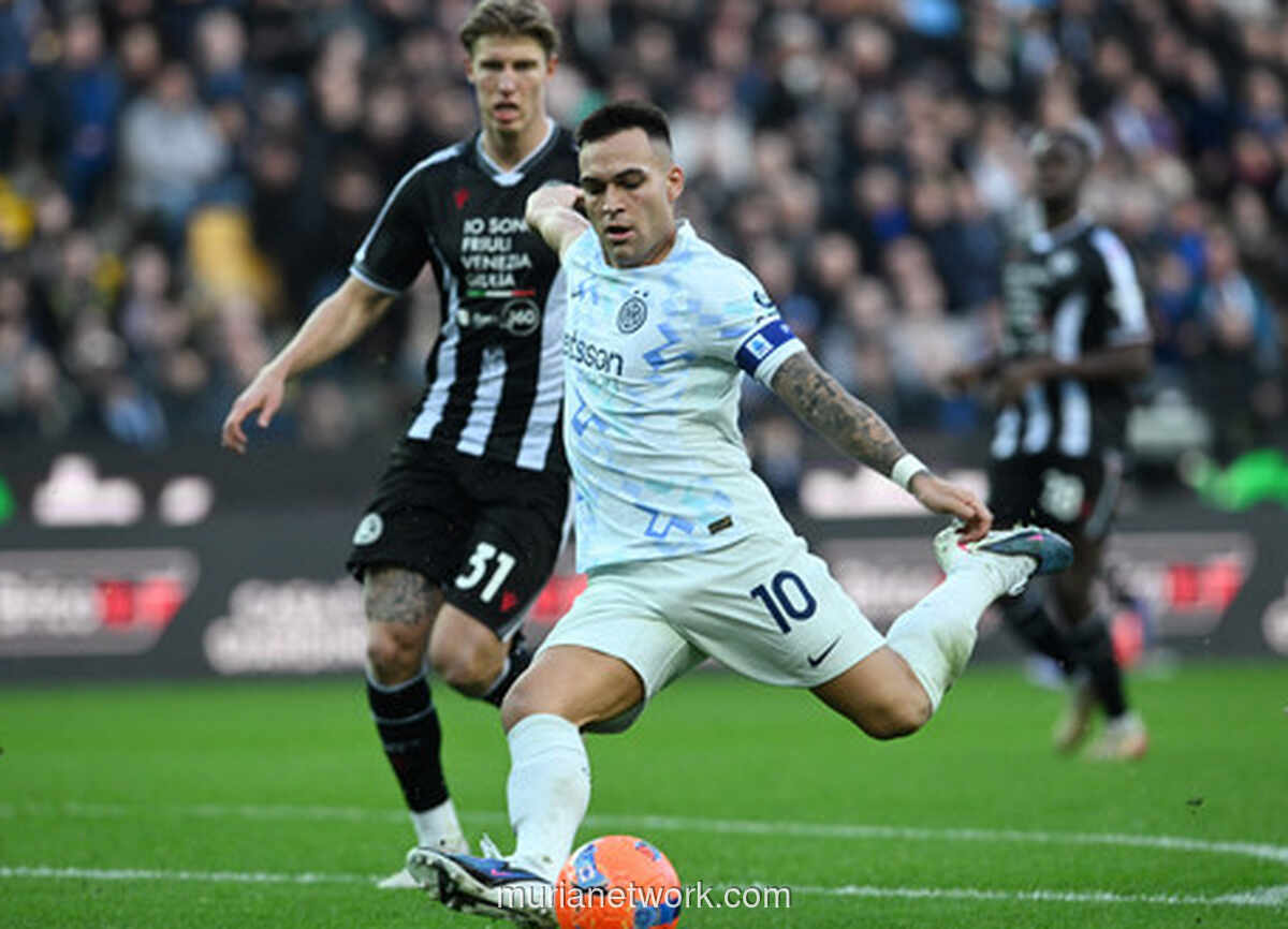 Lautaro Martinez Bawa Inter Milan Taklukkan Udinese di Bluenergy