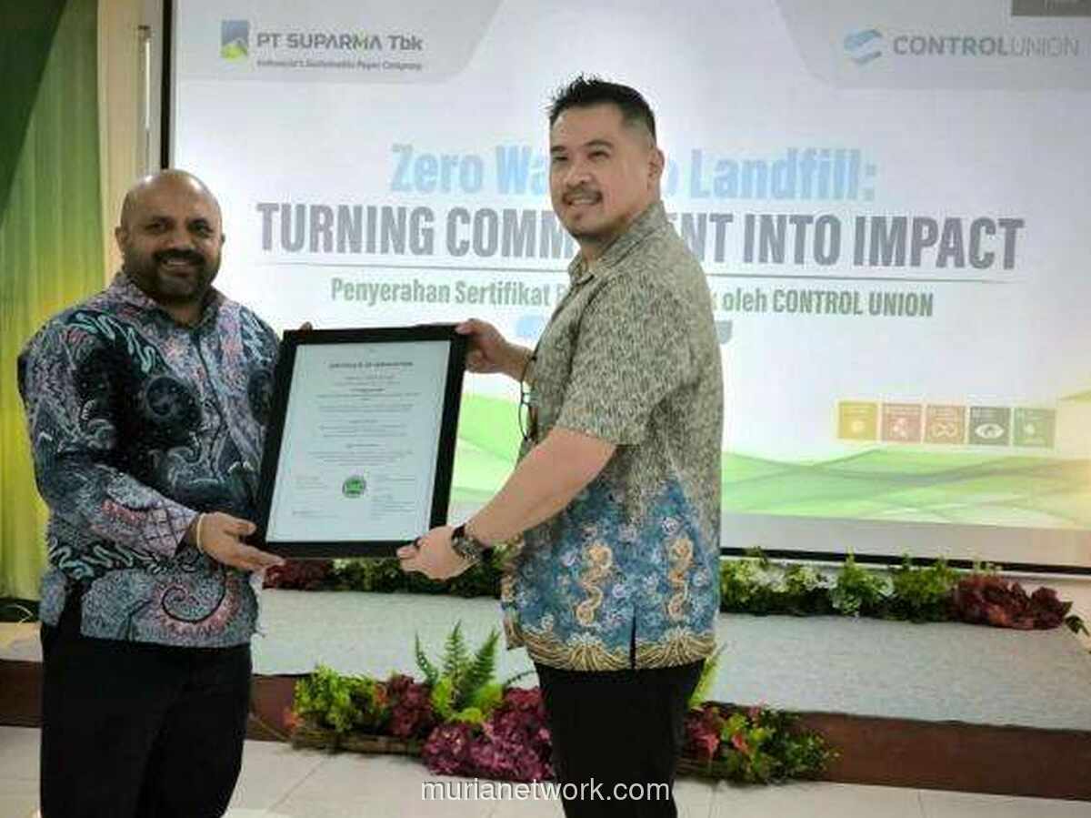 Suparma Cetak Sejarah: Pabrik Pertama di Indonesia Raih Sertifikasi Nol Sampah ke TPA