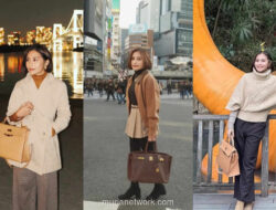 Prilly Latuconsina Pamer Gaya Earth Tone yang Elegan Saat Liburan di Jepang