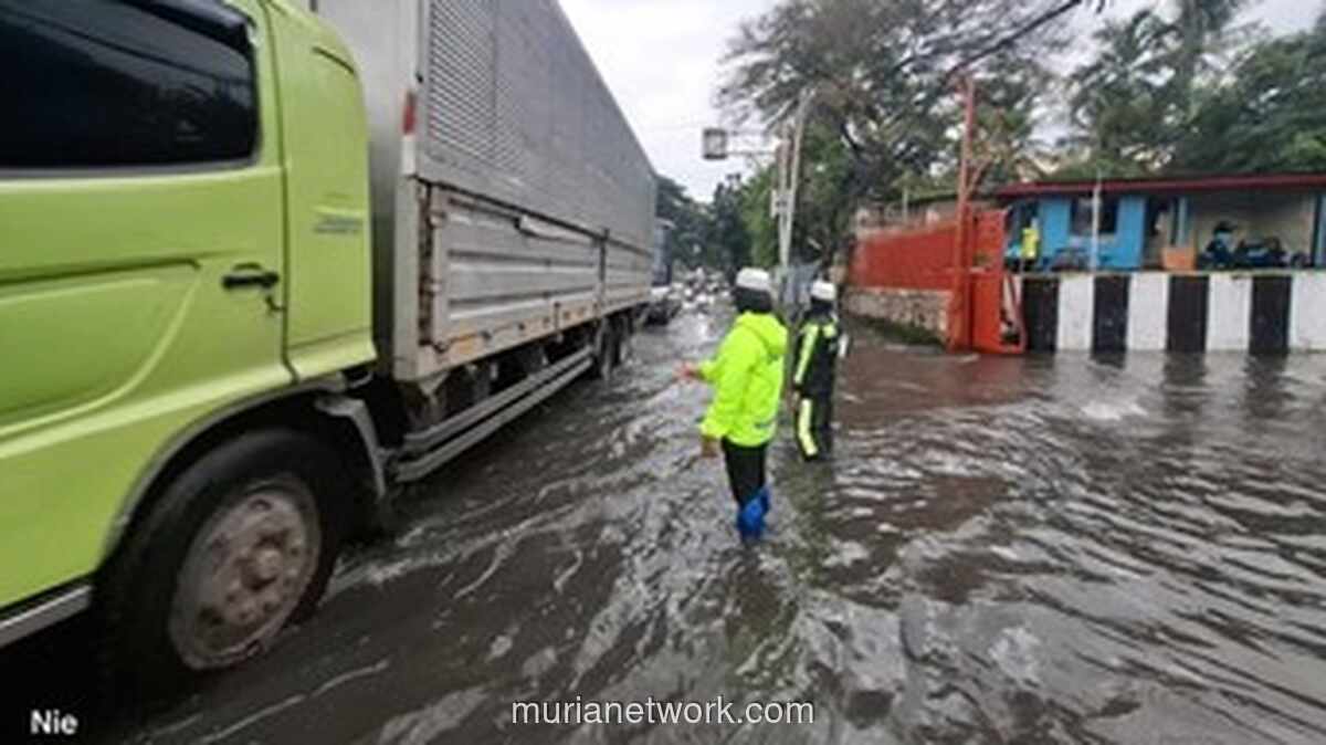Hujan Guyur Jakarta, Daan Mogot Tergenang 15 Sentimeter
