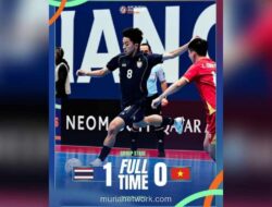 Thailand Menang Sengit, Lolos ke Perempat Final Piala Asia Futsal