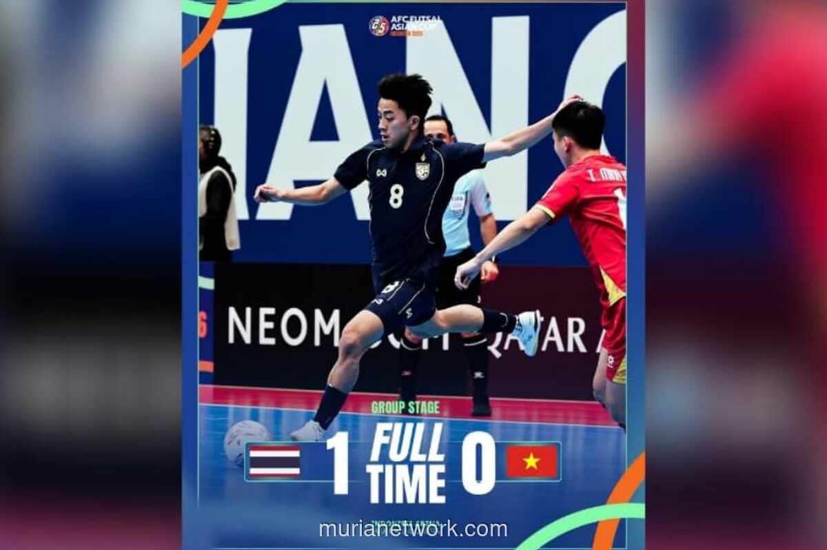 Thailand Menang Sengit, Lolos ke Perempat Final Piala Asia Futsal