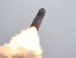 Kembali Pecah, Rudal Korea Utara Menghujam Laut Jepang