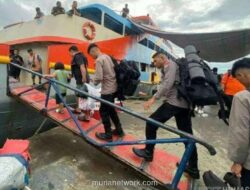 Polda Sulut Kerahkan Ratusan Personel Tangani Duka Banjir Bandang Sitaro