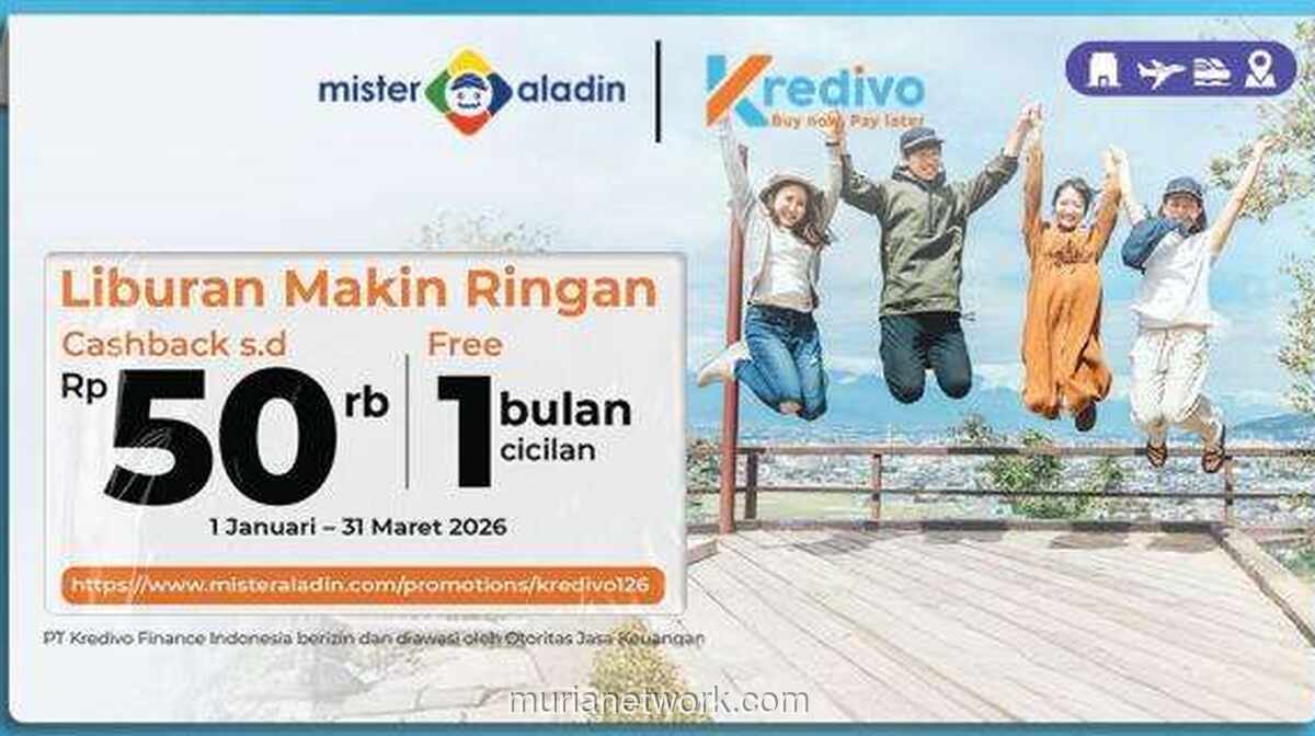 Liburan Tanpa Ribet: Mister Aladin dan Kredivo Bikin Jalan-Jalan Bisa Dicicil