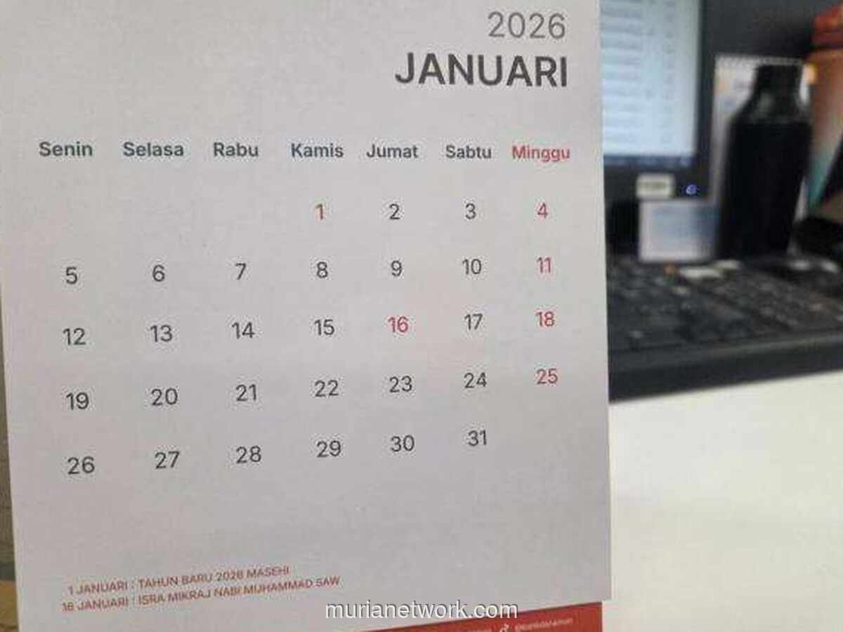 Pemerintah Umumkan 25 Hari Libur dan Cuti Bersama untuk 2026