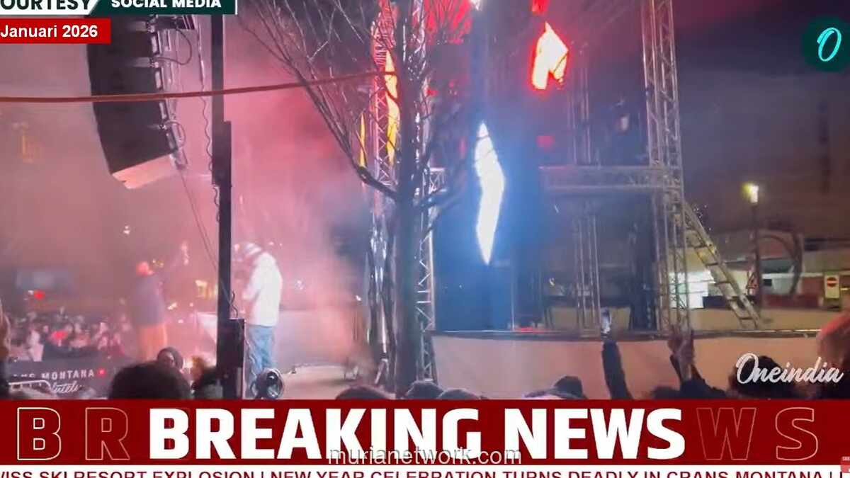 Malam Tahun Baru Berubah Tragis: Kebakaran Bar di Crans Montana Tewaskan Puluhan