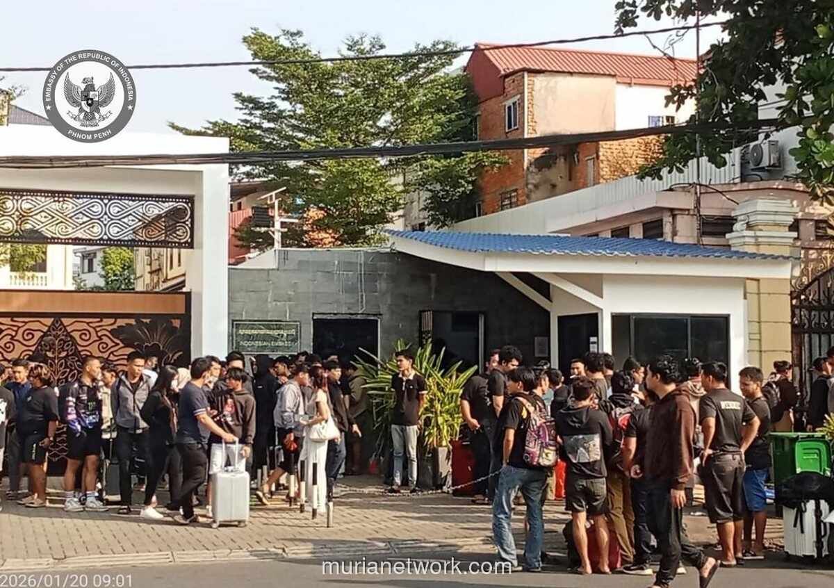 Gelombang Korban Penipuan Kamboja Serbu KBRI Phnom Penh