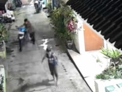 Dua Bocah di Blimbing Curi Motor, Aksi Nekat Terekam CCTV