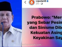 Presiden Prabowo Sindir Pekerjaan Sebar Pesimisme: Dibayar Dollar, Tapi Jangan di Jepang