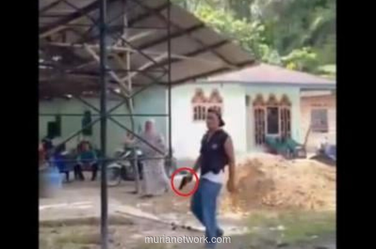 Kades di Sumut Viral Usir Warga dengan Senjata Tiruan, Diduga Bermula dari Sengketa Warisan