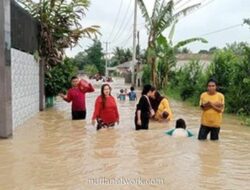 Banjir Keempat di Pamarayan, Rakit Darurat Jadi Penyelamat Warga