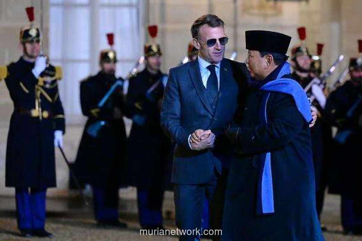 Prabowo dan Macron Pererat Hubungan dalam Jamuan Akrab di Élysée
