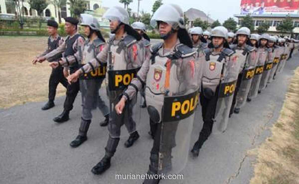 1.541 Polisi Tanpa Senjata Api Kawal Aksi Ojek Online di Monas