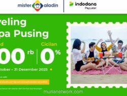 Mister Aladin Gandeng Indodana, Voucher Liburan Hingga Rp100.000 Siap Diklaim