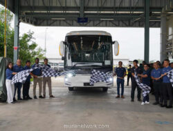 Mercedes-Benz Asal Cikarang Cetak Sejarah, Kirim Bus Pertama ke Thailand