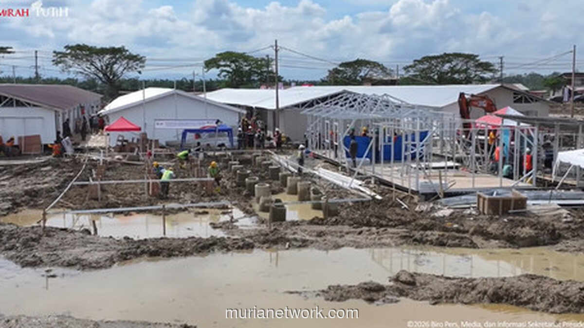 Warga Korban Bencana Sumatera Pilih Bangun Hunian Sementara di Dekat Rumah Rusak