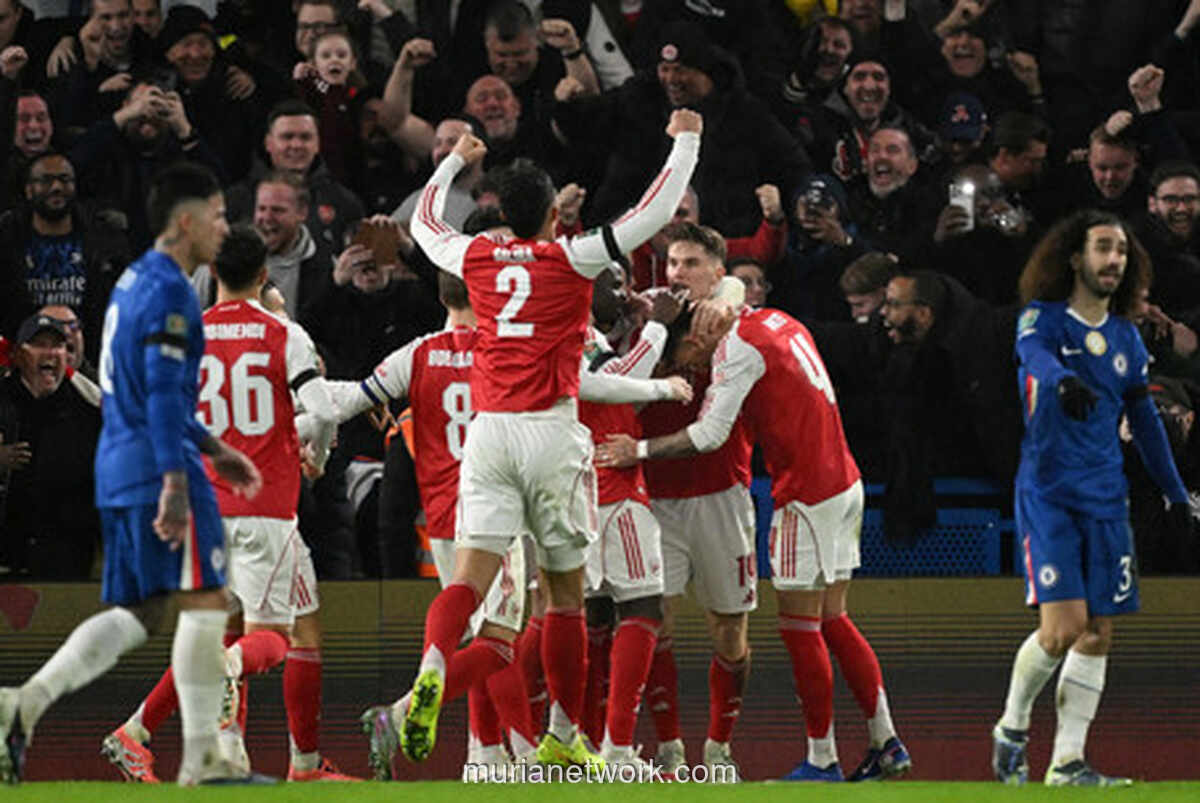 Chelsea Tumbang di Stamford Bridge, Arsenal Bawa Keunggulan Tipis ke Emirates