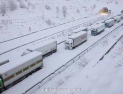 Badai Salju Jepang Kubur Bandara, Ribuan Penumpang Terjebak di Lantai