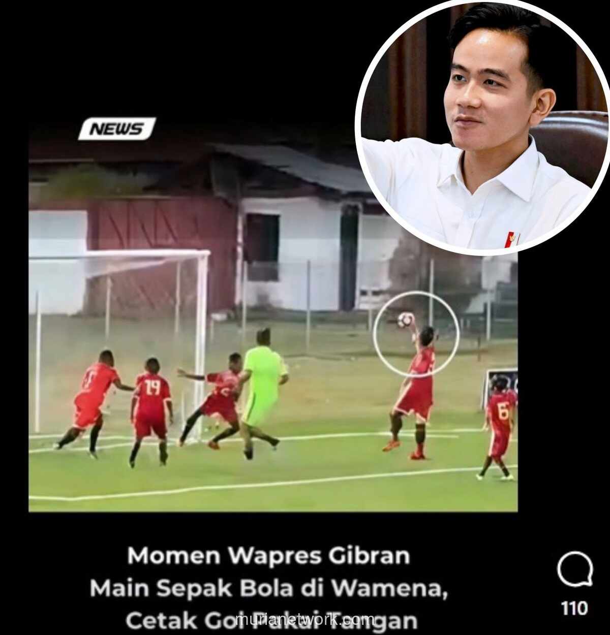 Gol Tangan Gibran di Wamena: Insiden Kecil yang Picu Badai Kritik