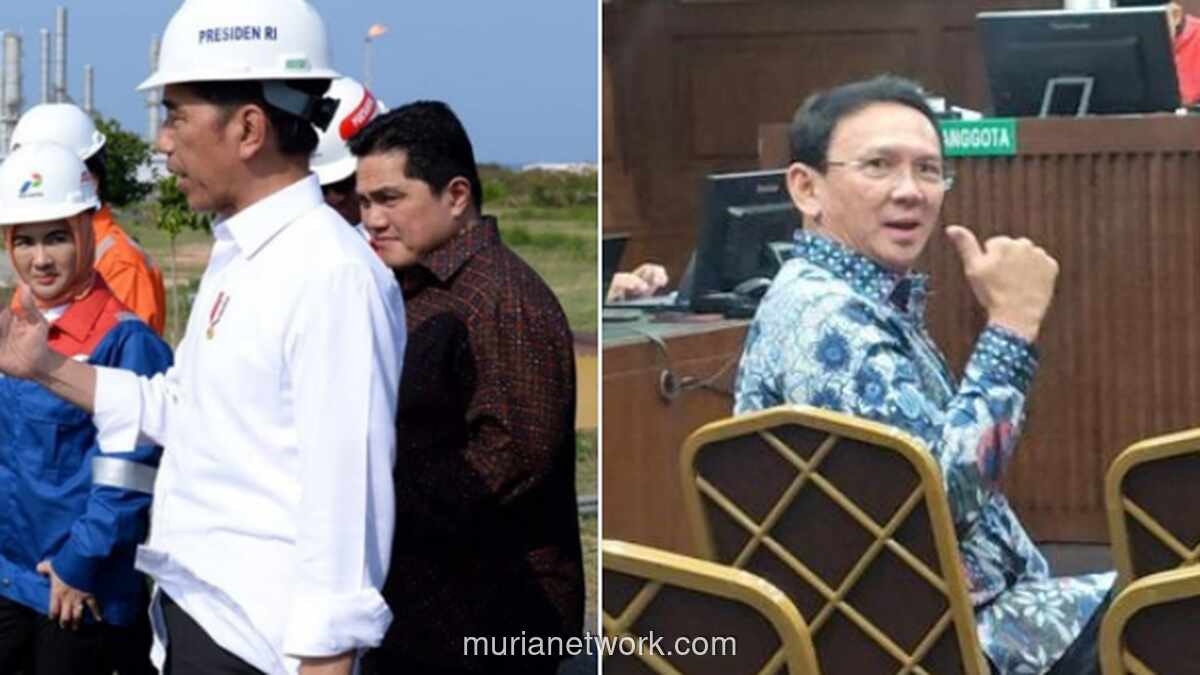 Ahok Desak Jaksa Periksa Erick Thohir dan Jokowi Soal Pencopotan Dirut Pertamina