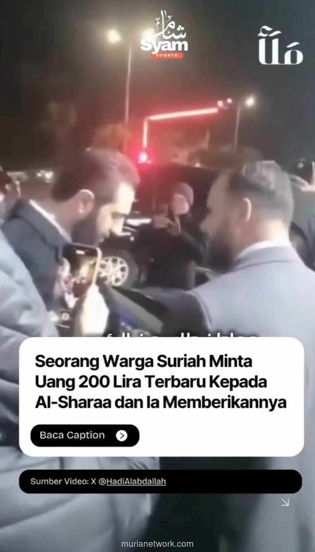 Presiden Suriah Tampil di Publik, Bantah Isu Luka Tembak dengan Jabat Tangan dan Uang Baru