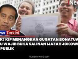 KIP Menangkan Gugatan, Ijazah Jokowi Wajib Dibuka ke Publik
