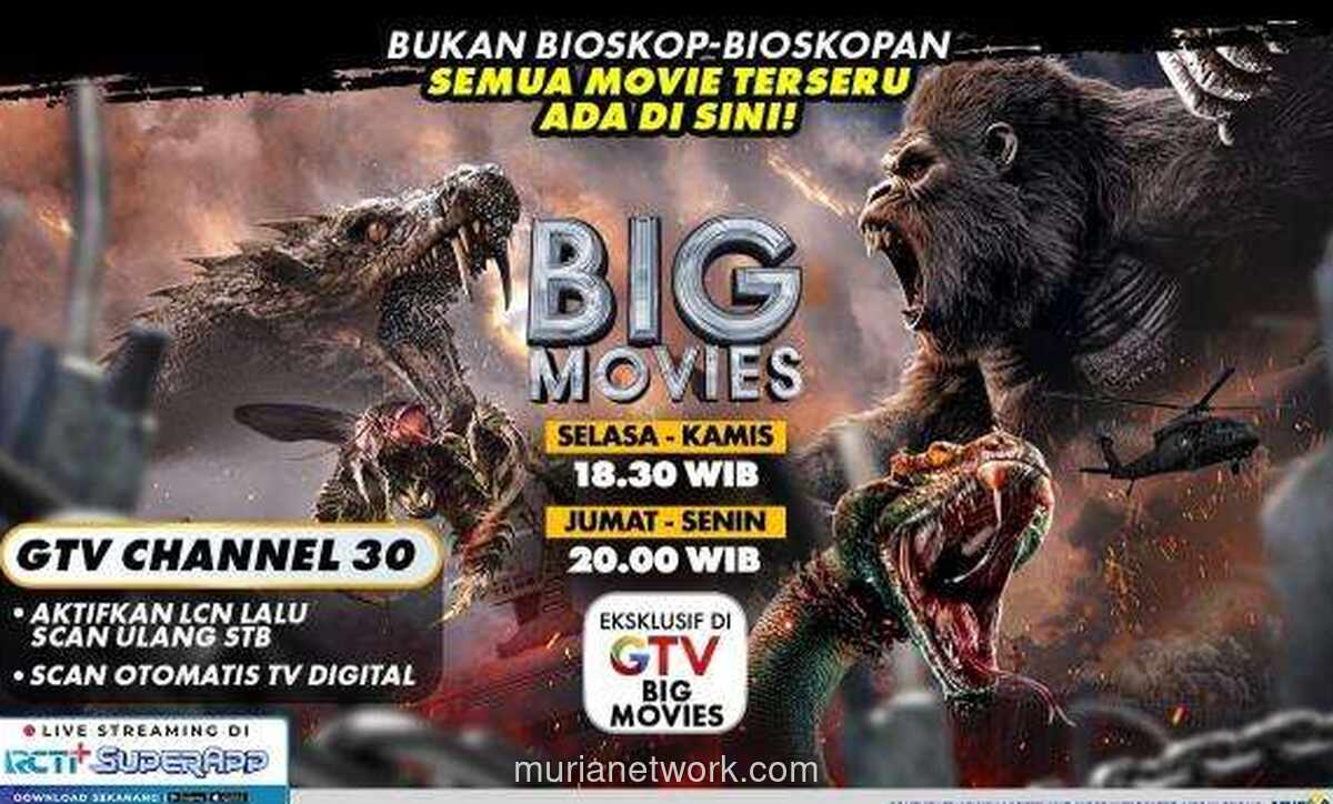 GTV Big Movies Sajikan Maraton Horor dan Laga, dari Lebah Pembunuh hingga Ular Raksasa