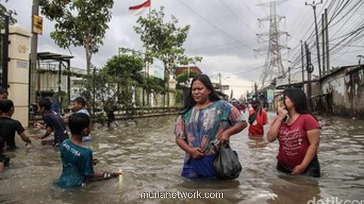 Banjir Bekasi Meluas, 49 Desa Terendam dan Ribuan Warga Mengungsi