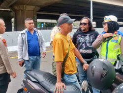 Enam Pak Ogah di Exit Tol Rawa Buaya Akhirnya Dibekuk