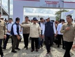 Prabowo di Tengah Lumpur: Solidaritas Nyata di Malam Tahun Baru