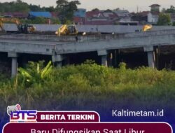 Jalan Tol Menuju IKN Ambruk, Diduga Akibat Hujan Deras dan Pergerakan Tanah
