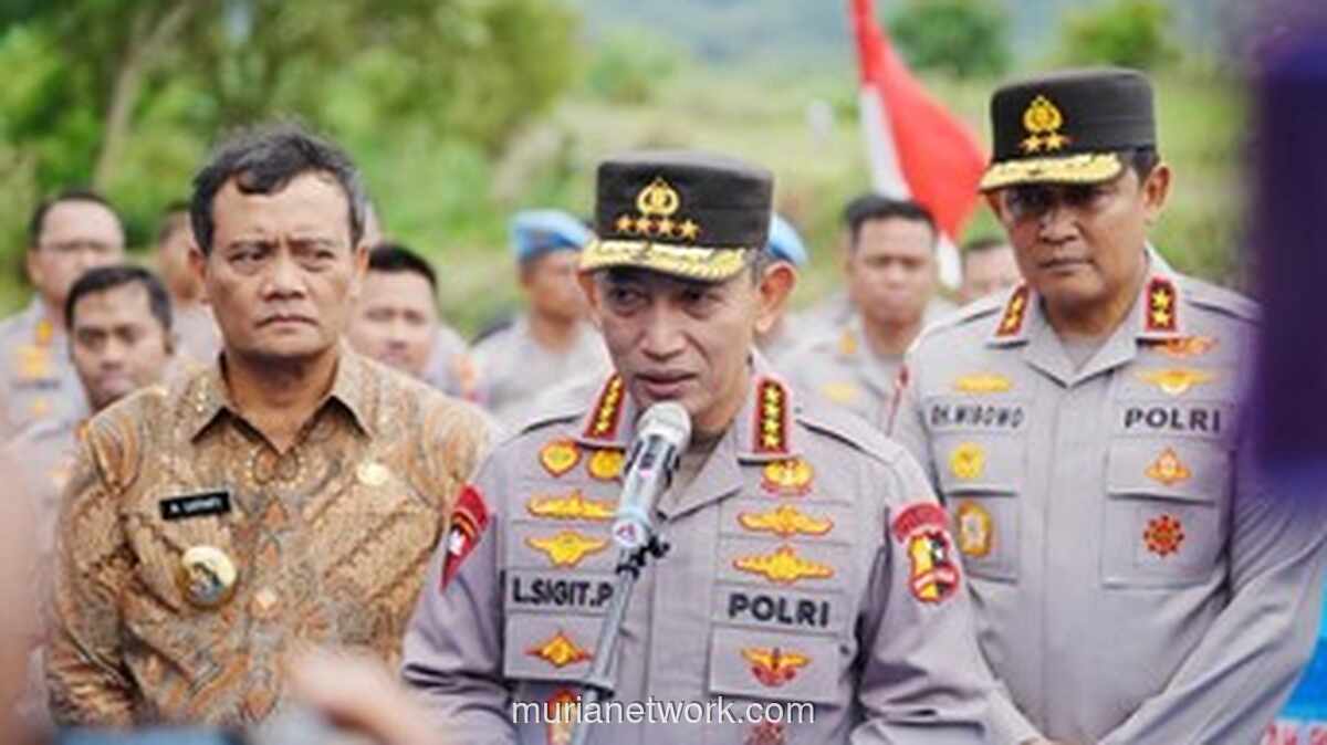 Kapolri Resmikan 19 Jembatan di Jateng, Warga Diajak Gotong Royong