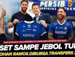 Rumor Gila: Sergio Ramos Dikaitkan dengan Persib di Tengah Puncak Klasemen