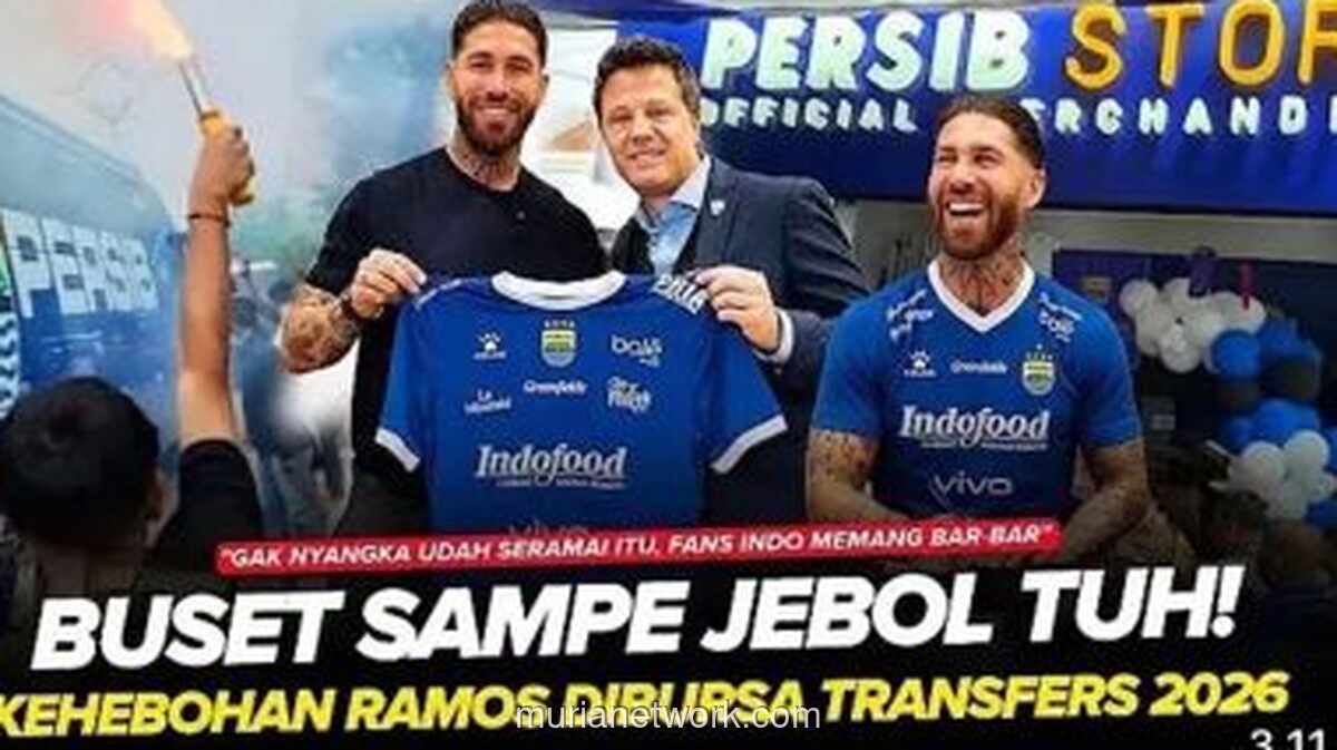 Rumor Gila: Sergio Ramos Dikaitkan dengan Persib di Tengah Puncak Klasemen