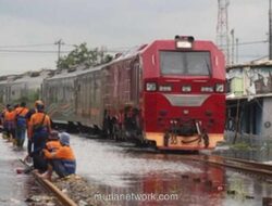 Genangan Surut, 23 Perjalanan KA Tetap Batal demi Keamanan