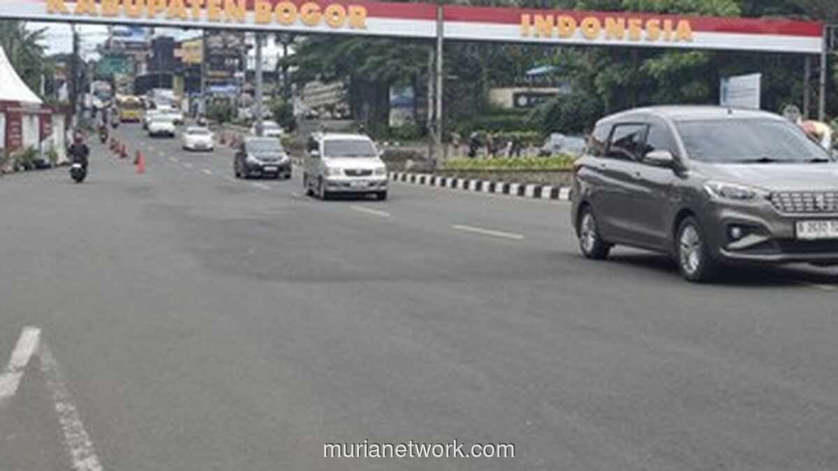 Arus Balik Puncak Memuncak, Polres Bogor Terapkan Sistem Satu Arah