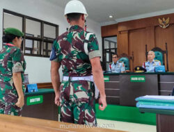 Mayor TNI Dituntut 5 Bulan Penjara Usai Janjikan Kelulusan TNI dengan Tarif Rp 350 Juta