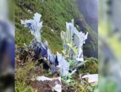 Pesawat ATR 42-500 Ditemukan Hancur di Lereng Curam Gunung Bulusaraung