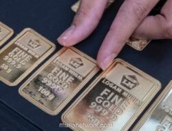 Emas Antam dan Galeri24 Anjlok Rp 108 Ribu dalam Satu Pekan
