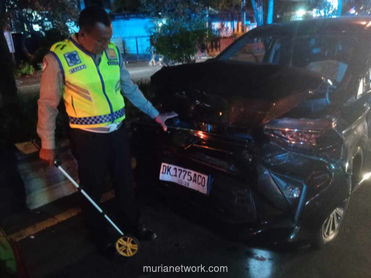 Kucing Menyebrang, Tabrakan Beruntun Terjadi di Bypass Ngurah Rai