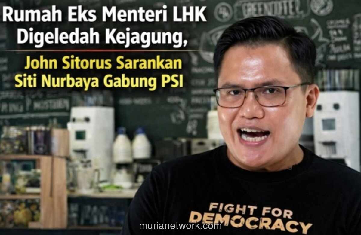 John Sitorus Sindir Siti Nurbaya Usai Rumahnya Digeledah: Gabung Saja ke PSI
