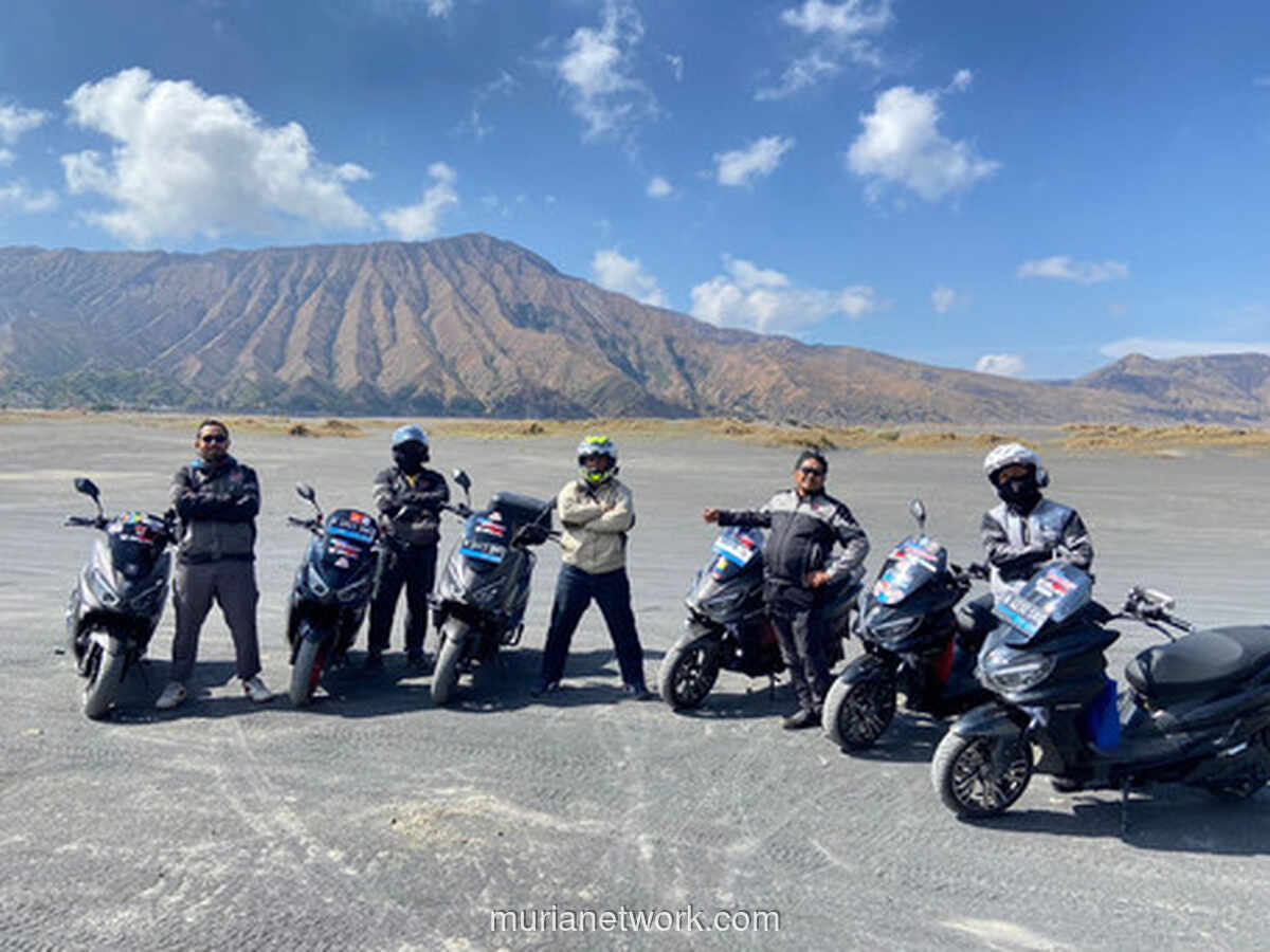 Touring 12 Hari, Komunitas Motor Listrik Buktikan Bukan Cuma Jago Kandang