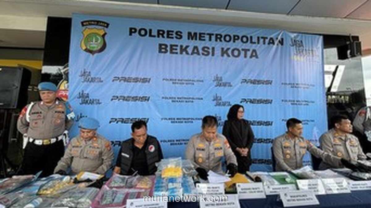Polisi Bekasi Bongkar Jaringan Tramadol Ilegal, Diduga Picu Tawuran