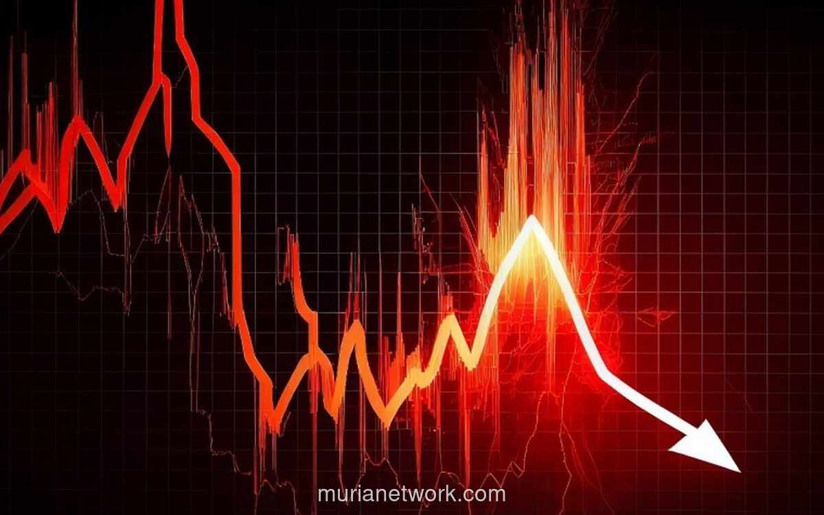 IHSG Tergelincir 7,35%, Pasar Modal Indonesia Diguyur Aksi Jual Panik