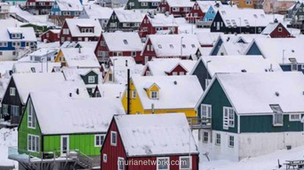 Angin Gila Lumpuhkan Nuuk, Greenland Terjerembab dalam Gelap dan Isolasi Digital