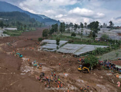 23 Prajurit Marinir Hilang Tertimbun Longsor Saat Latihan di Bandung Barat