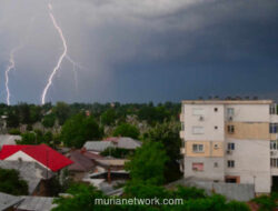 Langit Yogya Guncang, 2.377 Petir Sambar Libur Nataru